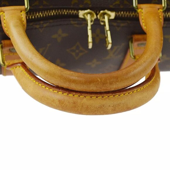 LOUIS VUITTON DUFFLE KEEPALL 50 TRAVEL HANDBAG MONOGRAM - Picture 8 of 10